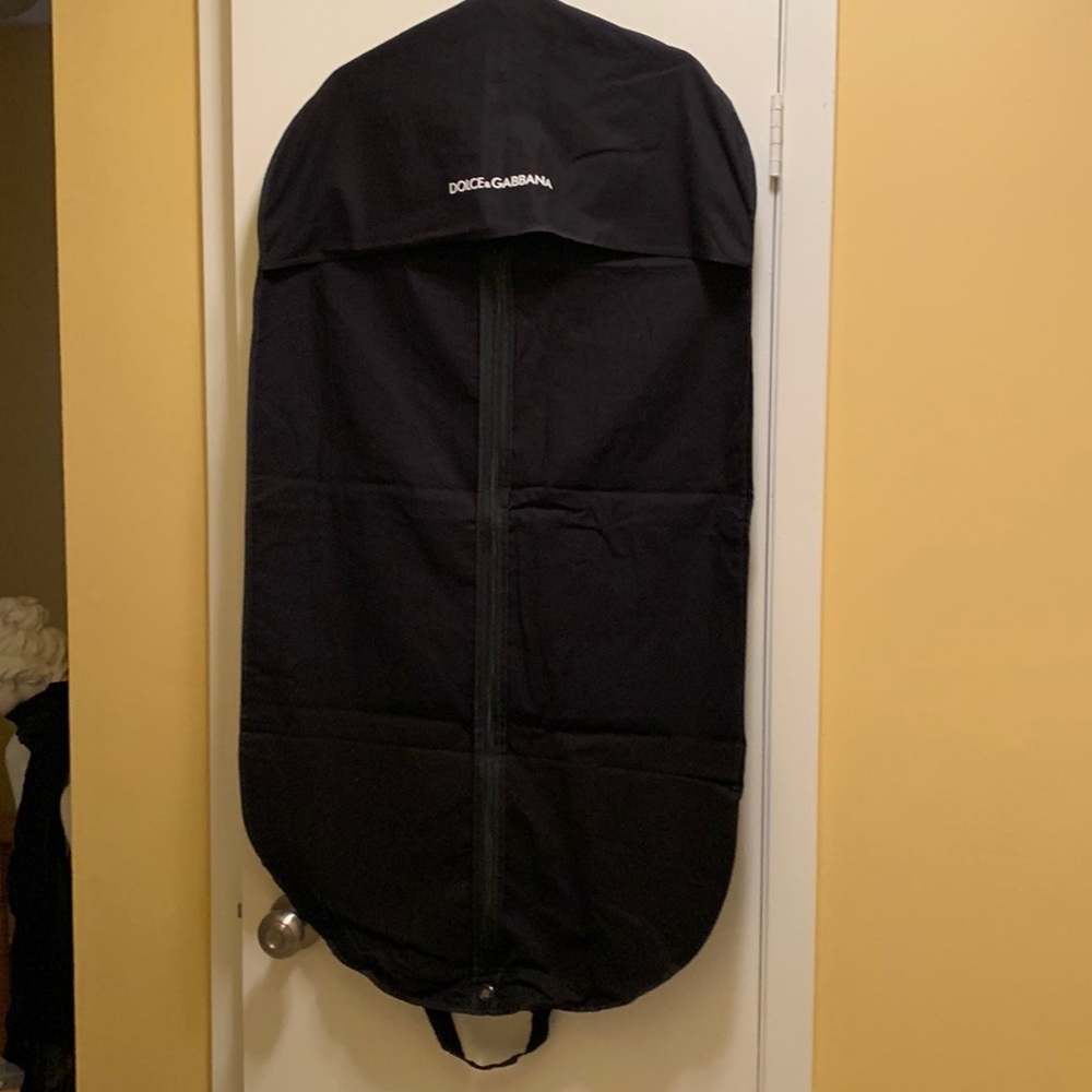 Dolce &Gabana Hanging Garment Bag/Cover with shoulder cover flap and zipper clos